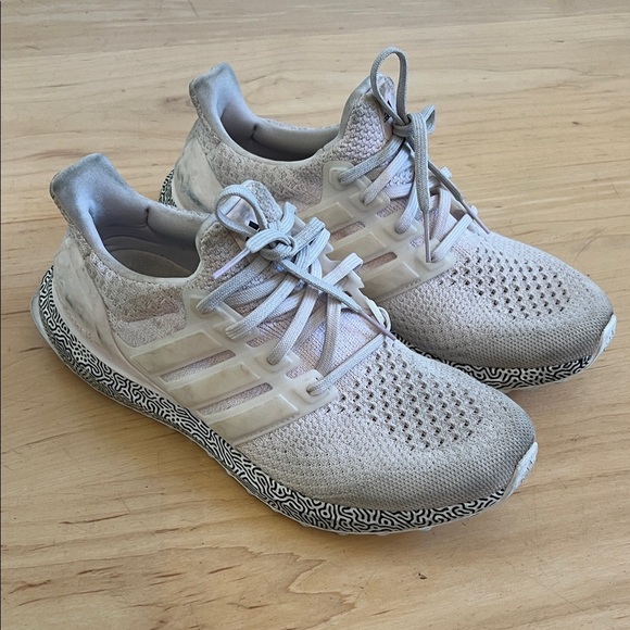 adidas Shoes - adidas Women's Pink Knit Sneakers 8.5